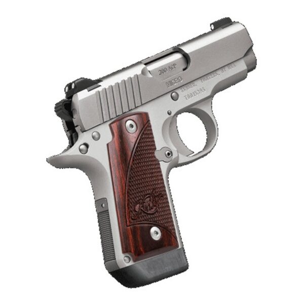 Kimber 380 Stainless Steel Rosewood ACP Handgun