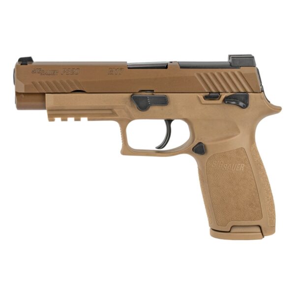 SIG SAUER P320 M17 Coyote Tan Full Size 9mm Pistol with Safety